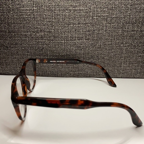 Prada Journal Eyeglasses With Demo Lenses - Picture 2 of 6